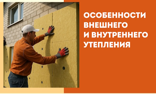 Какие особенности внешнего и внутреннего утепления в Калининграде