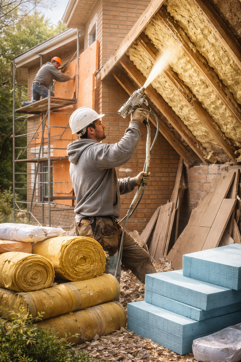 Утепление домов в Калининграде под ключ от 4250 руб/м2 | Профессионально — ТепломастерКлн