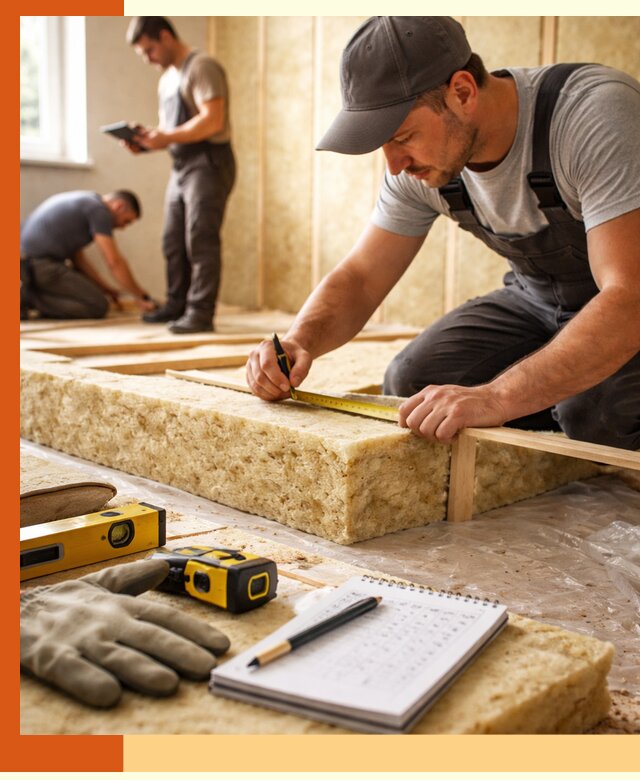 Расчет толщины утеплителя для зданий и помещений в Калининграде